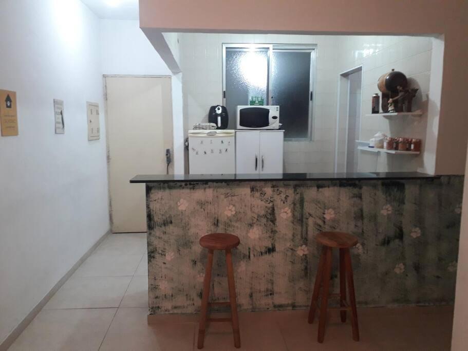 Apartamento 1 Quarto Mongagua Bagian luar foto